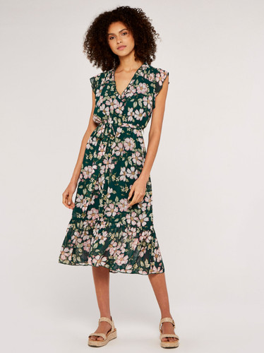 Apricot smock det soft floral - soft,