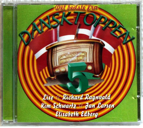 Det bedste fra dansktoppen - cd,
